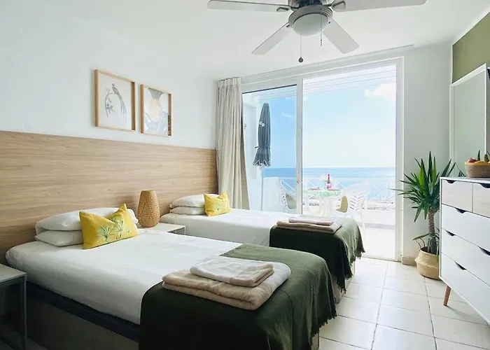 شقة Beautiful 'studio Verde' With Panoramic Sea Views